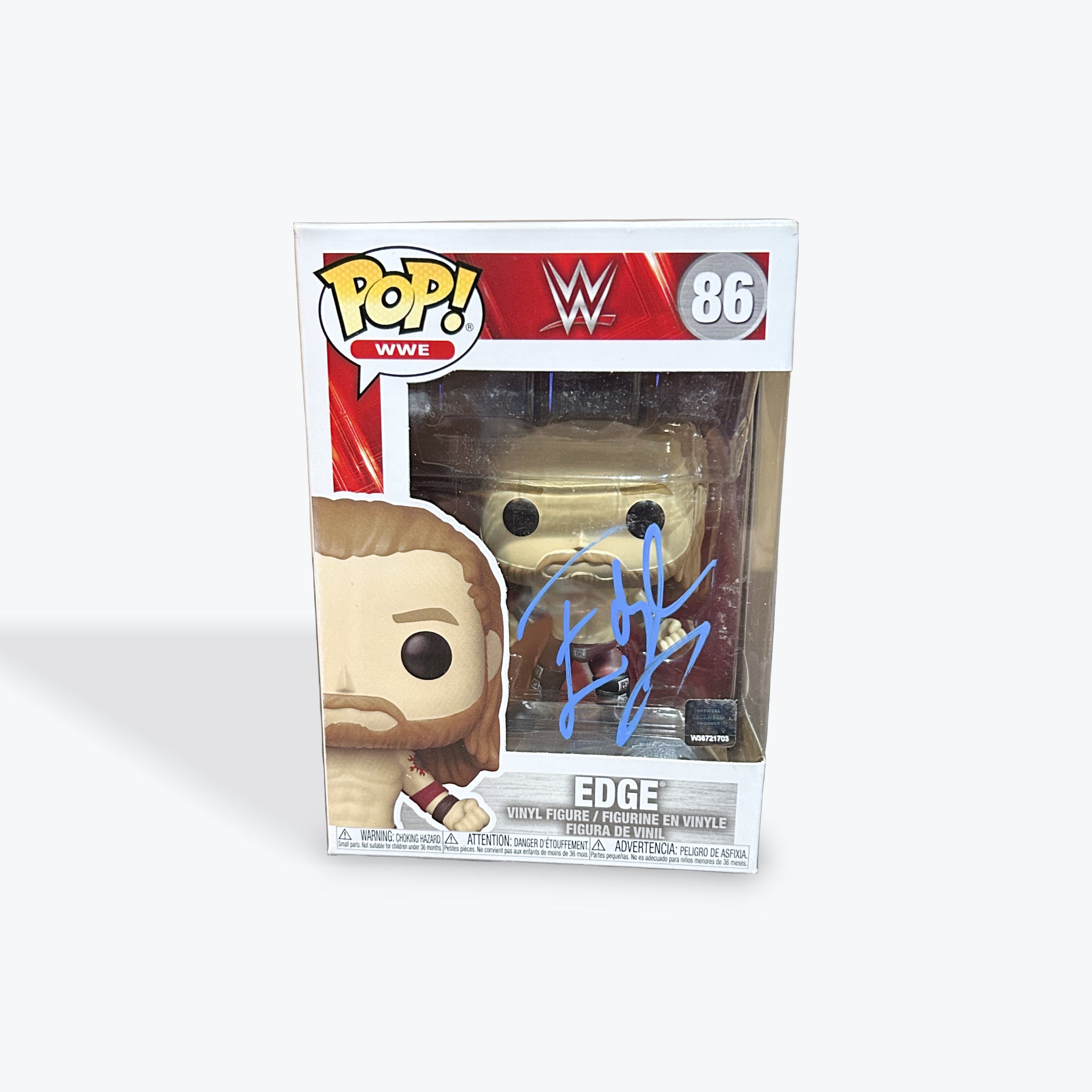 #86 EDGE FUNKO shops POP WWE [SIGNED]